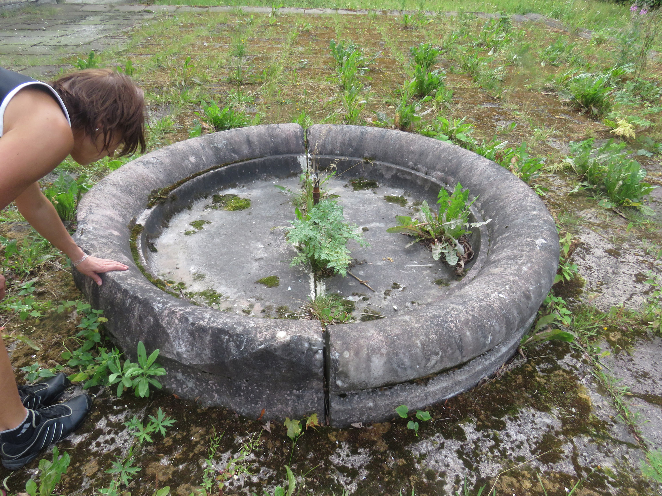 Три малых фонтана усадьбы "Знаменка"