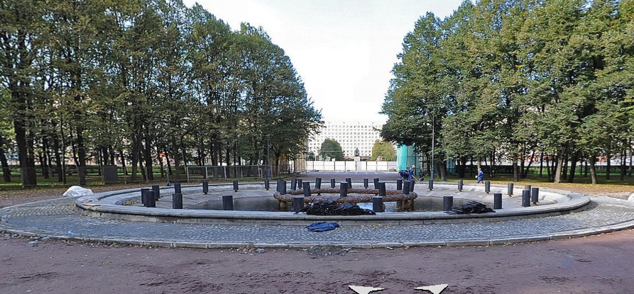 Фонтан Слава в парке Победы