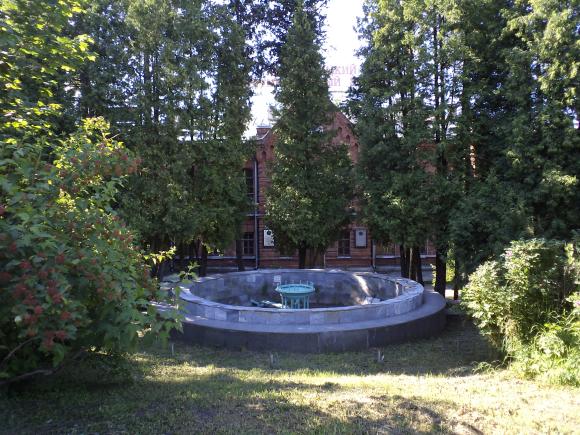 Фонтан в городе Сестрорецк