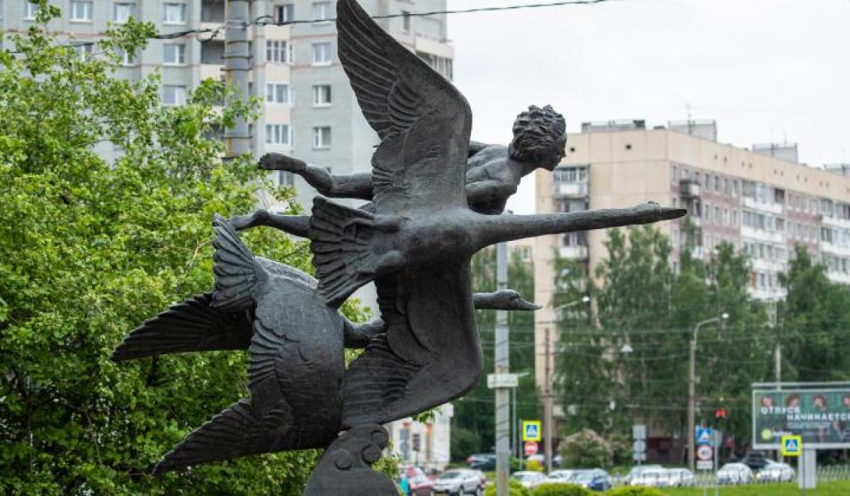 Фонтан "Мальчик и гуси" был отреставрирован