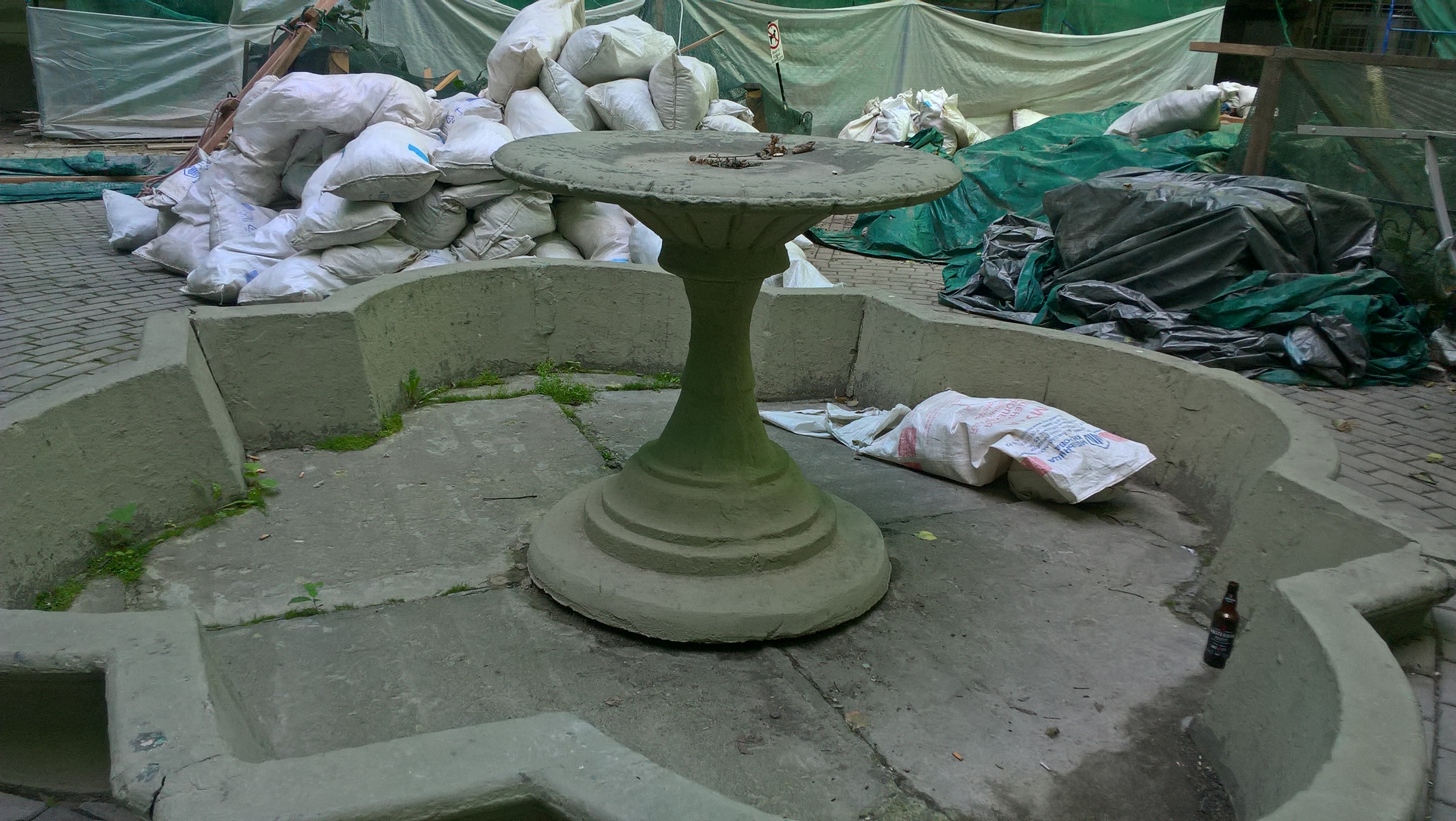 Фонтан во дворе дома А.Н. Граббе