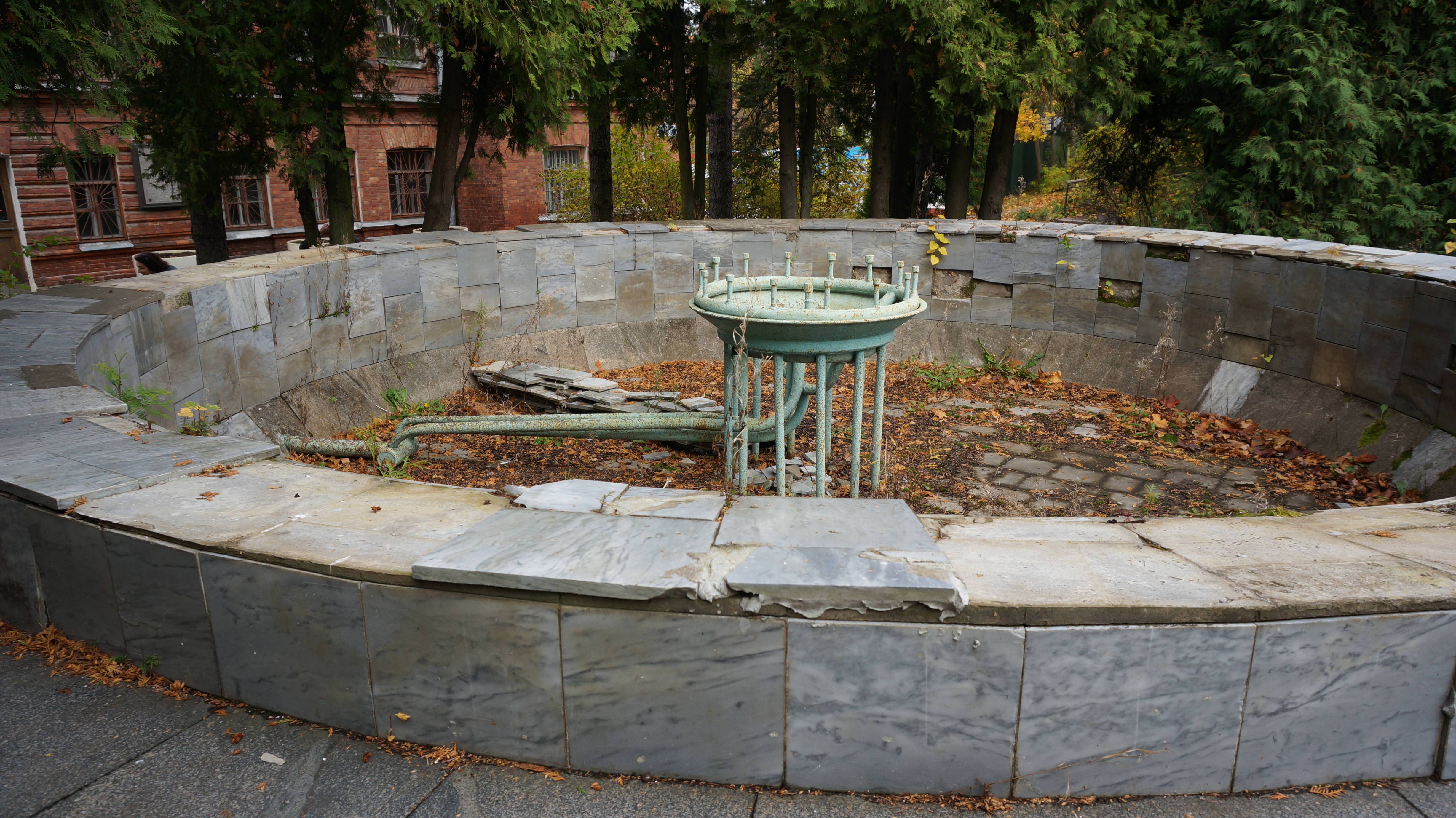 Фонтан в городе Сестрорецк