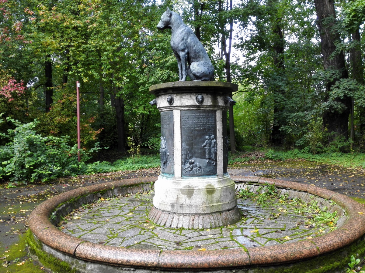 Фонтан-памятник собаке Павлова Фонтан-памятник собаке Павлова