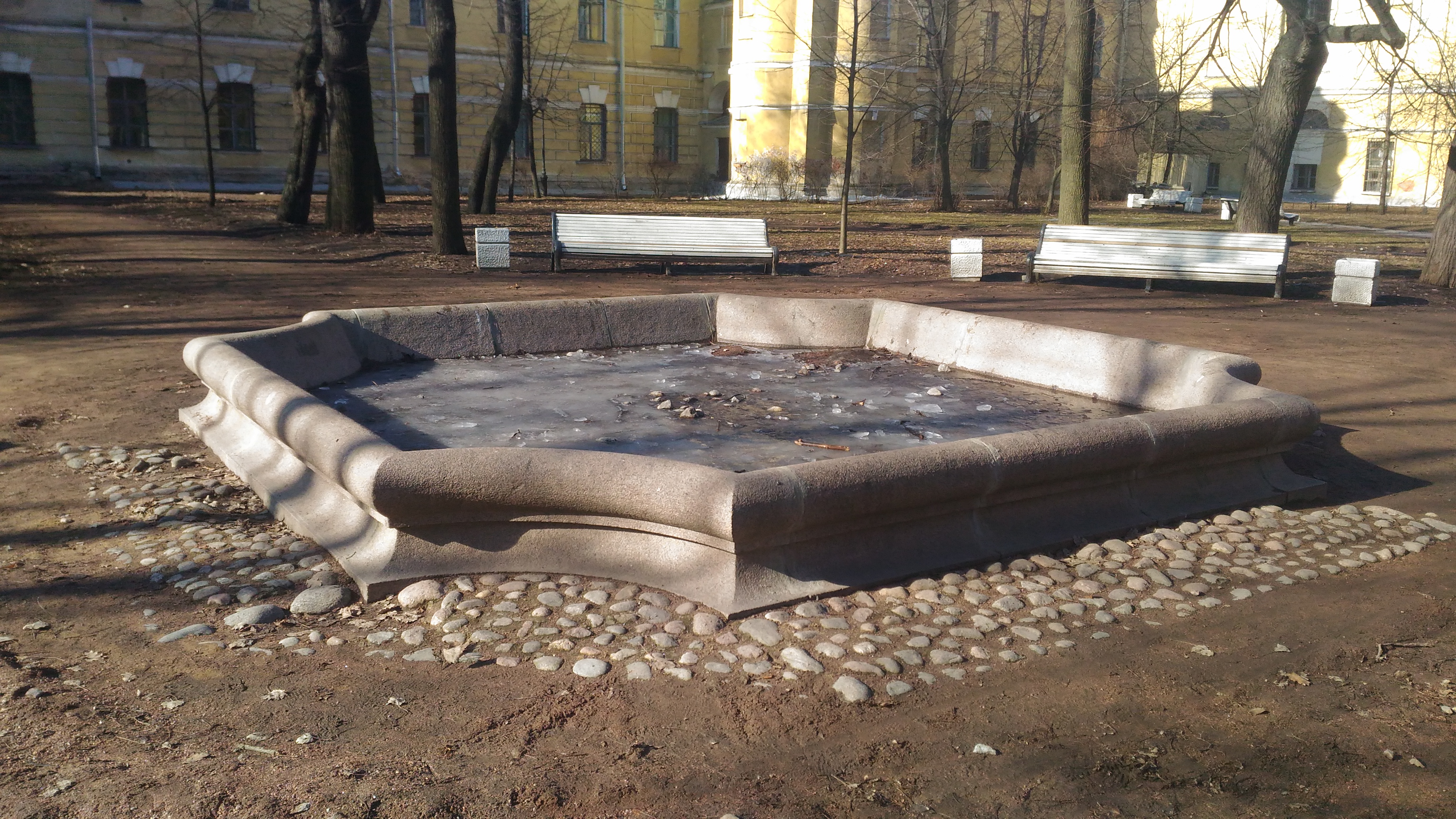 Фонтан в Итальянском саду