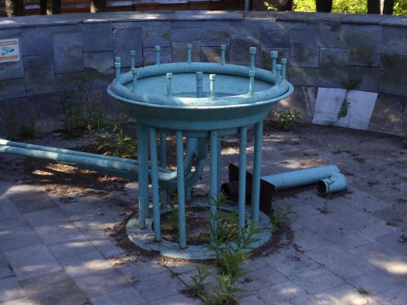 Фонтан в городе Сестрорецк